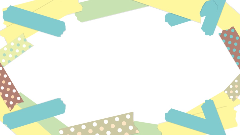 【無料】背景 ロゴ【配信用素材】