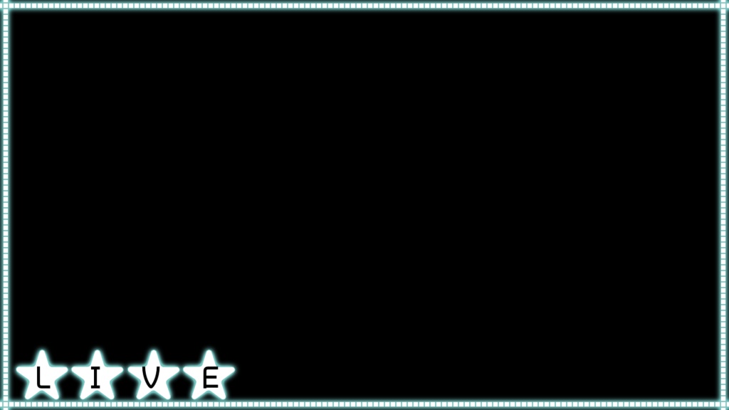 【無料】背景 ロゴ【配信用素材】