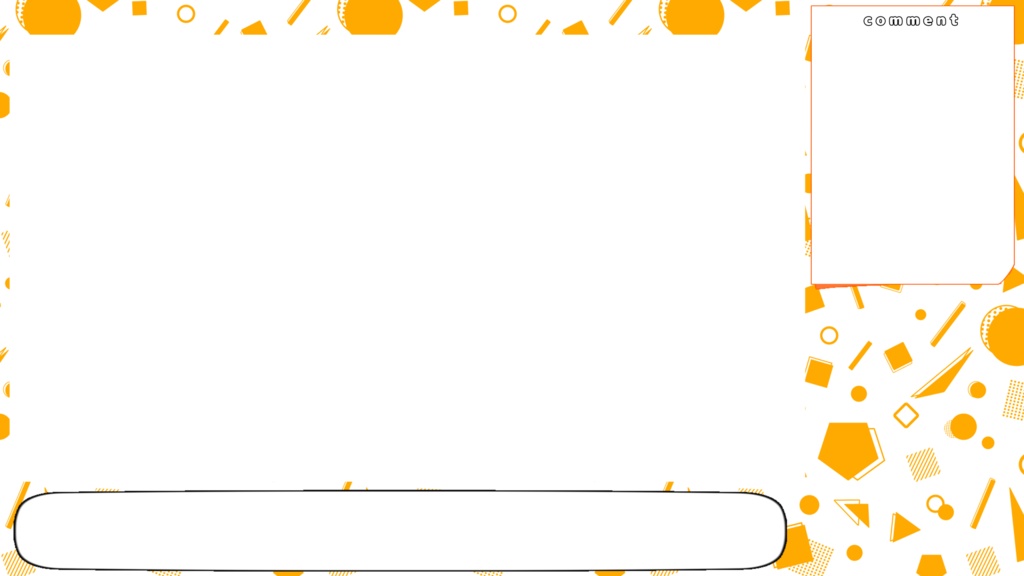 【無料/有料】ゲーム配信用オーバーレイ【配信用素材】