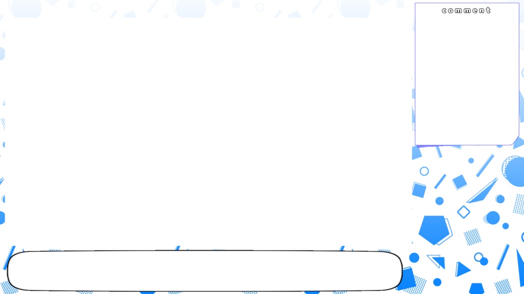 【無料/有料】ゲーム配信用オーバーレイ【配信用素材】