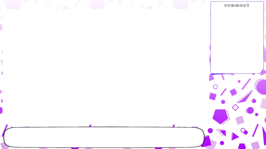 【無料/有料】ゲーム配信用オーバーレイ【配信用素材】