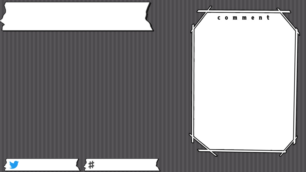 【無料/有料】雑談枠用オーバーレイ【配信用素材】