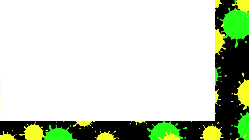 【無料/有料】スプラ風配信用オーバーレイ