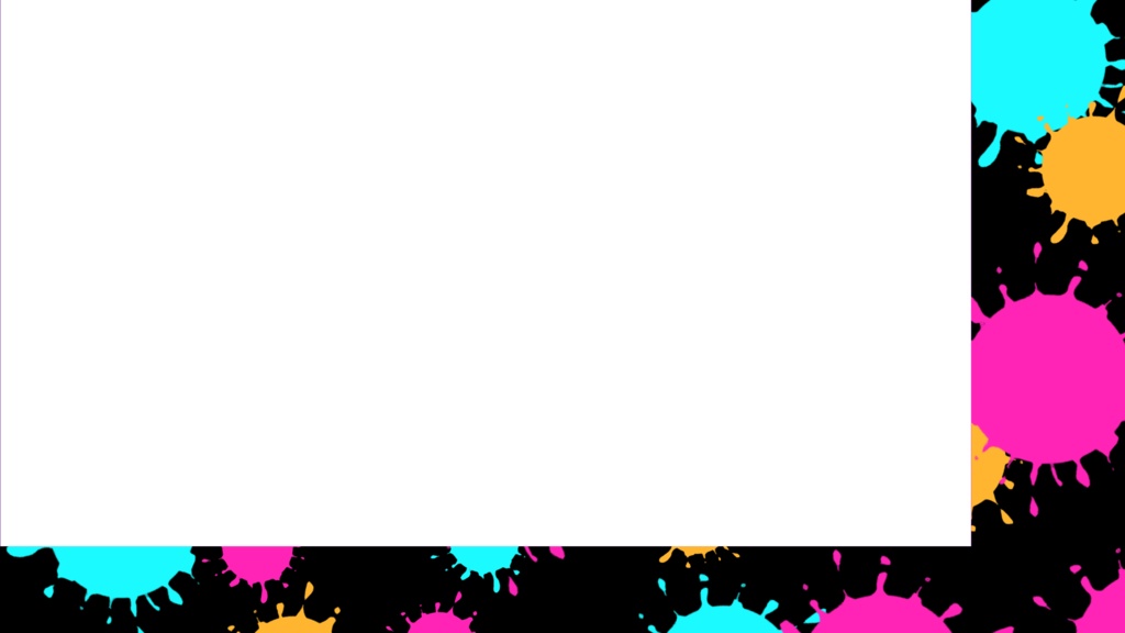 【無料/有料】スプラ風配信用オーバーレイ