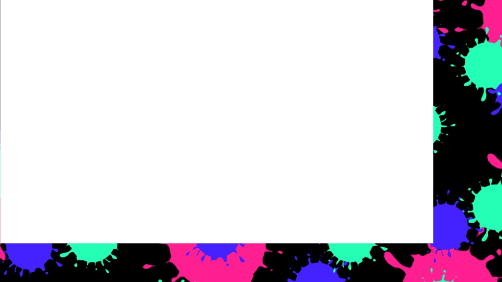 【無料/有料】スプラ風配信用オーバーレイ