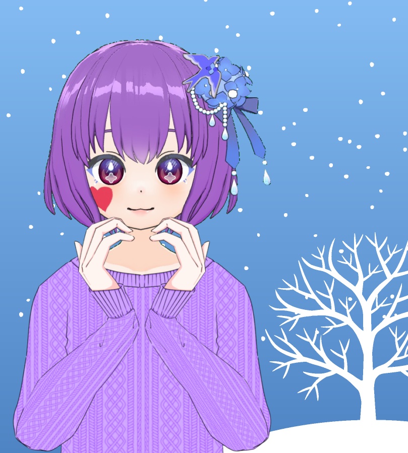 【無料】VTuber着せ替え ニットセーター
