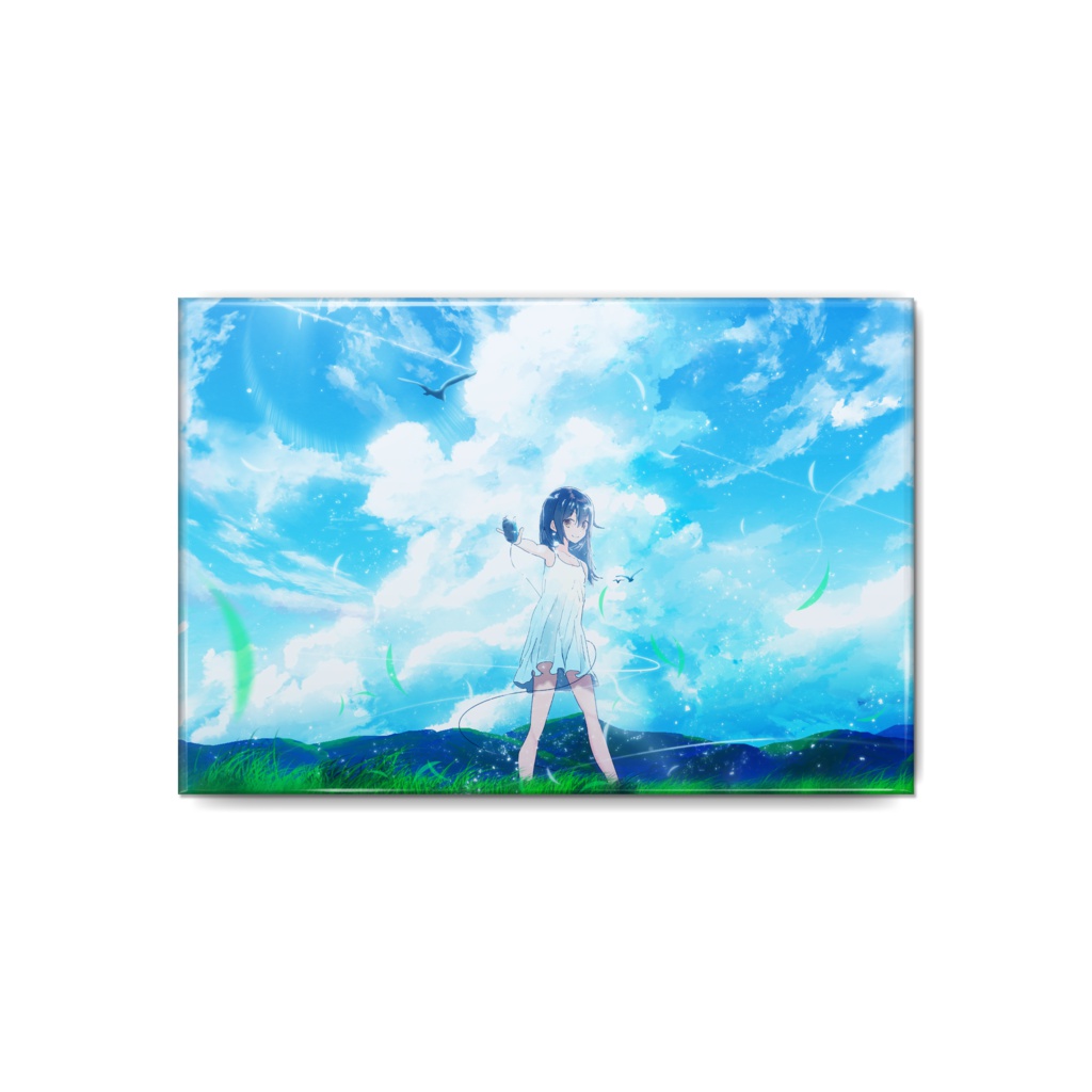 晴生家缶バッジ