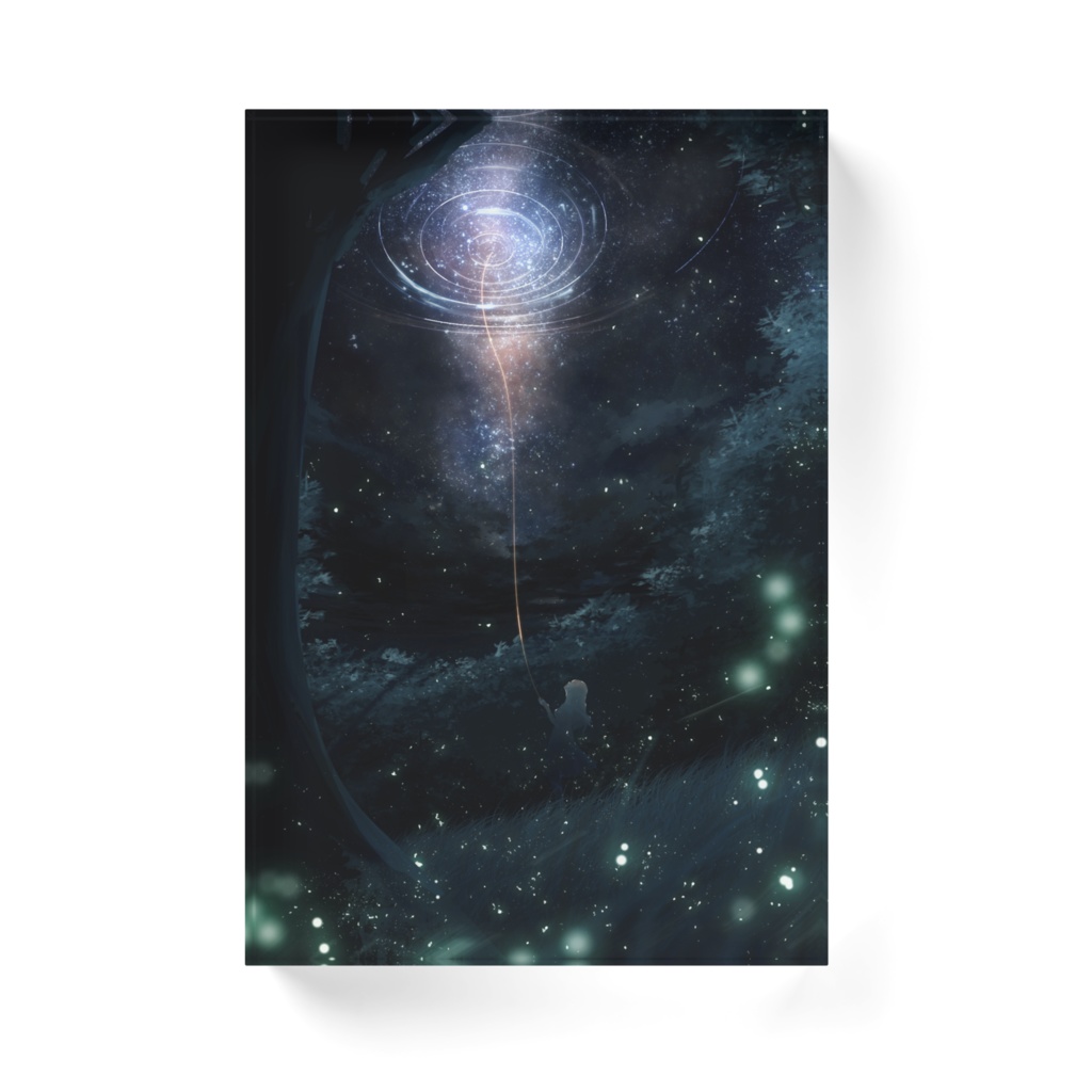 星釣りアクリルブロック