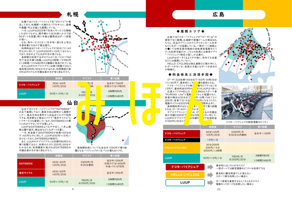 【改訂】シェアサイクル完全攻略ガイド