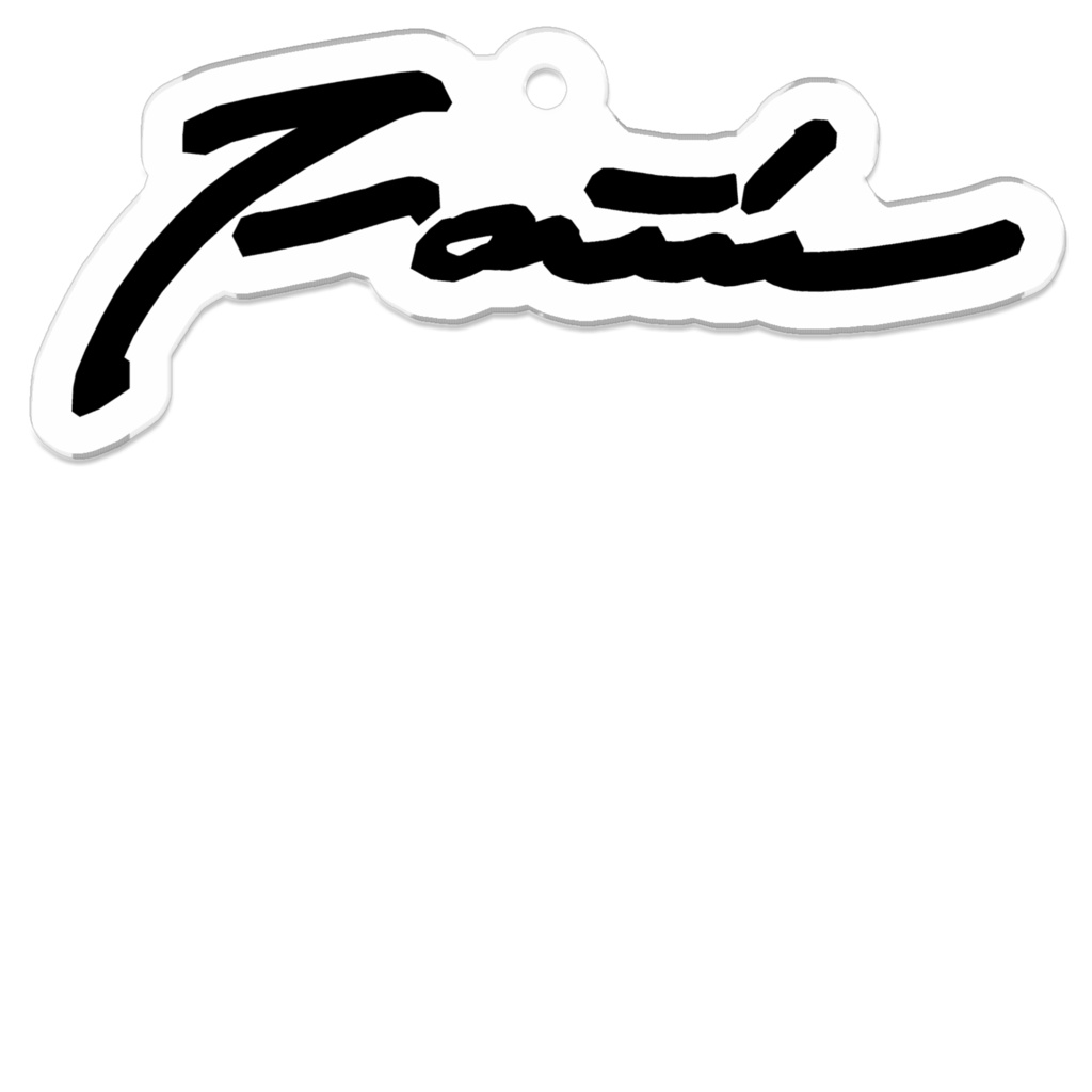 Fortis筆記体ミニアクキー