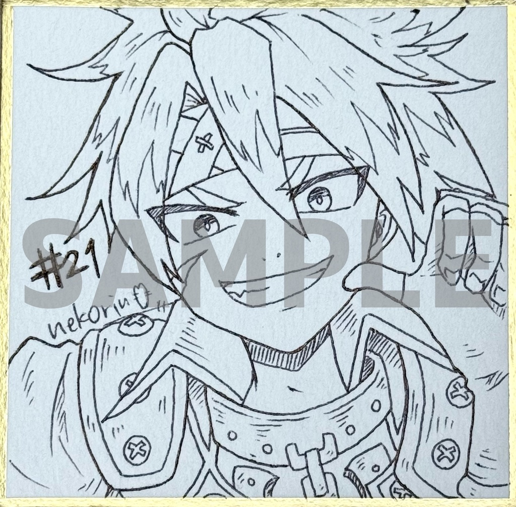 ミニ色紙 モラクス