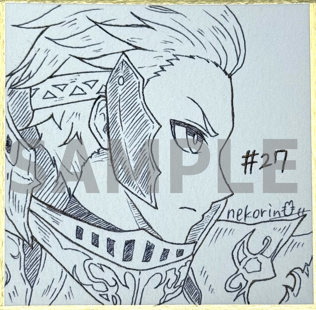 ミニ色紙 ロノウェ