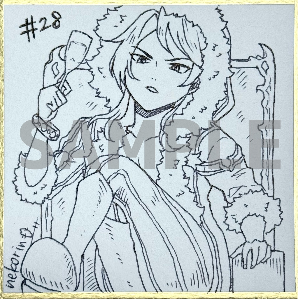 ミニ色紙 ベリト