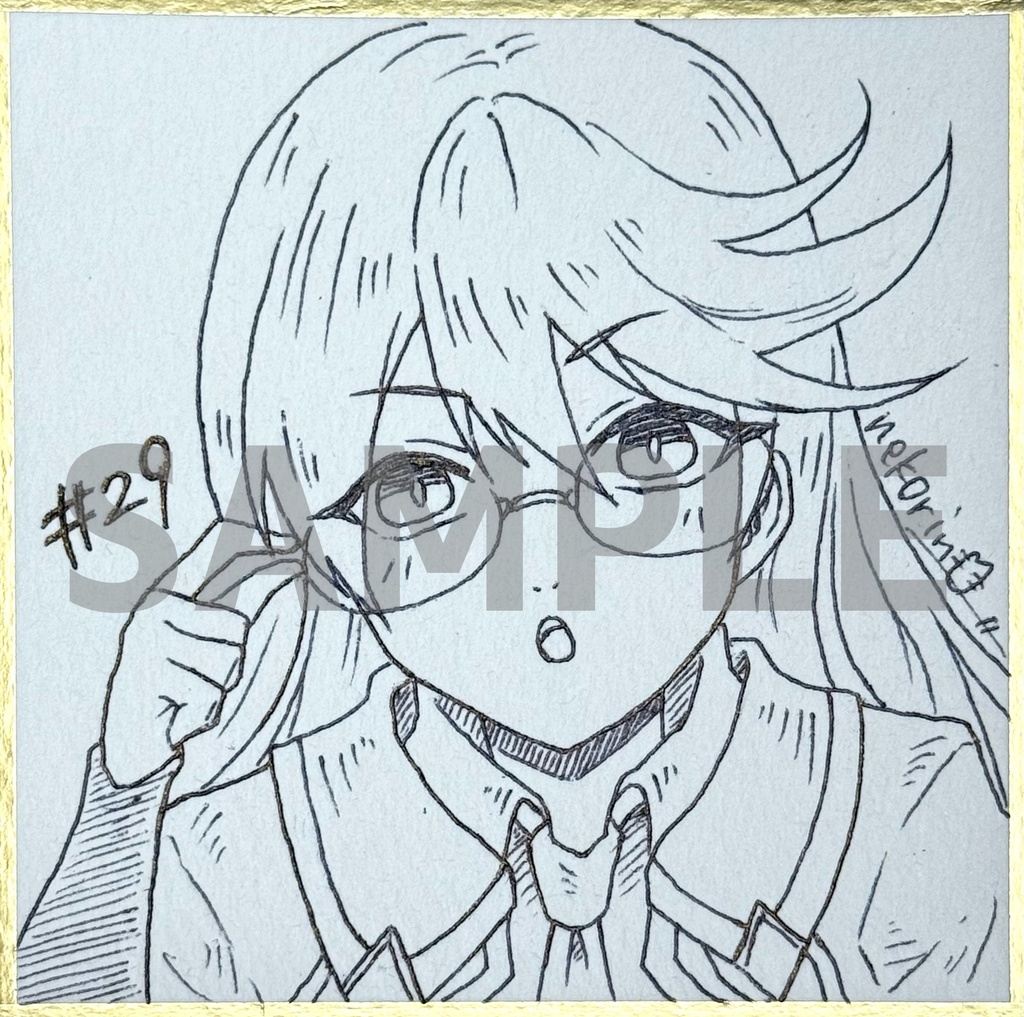 ミニ色紙 アスタロト