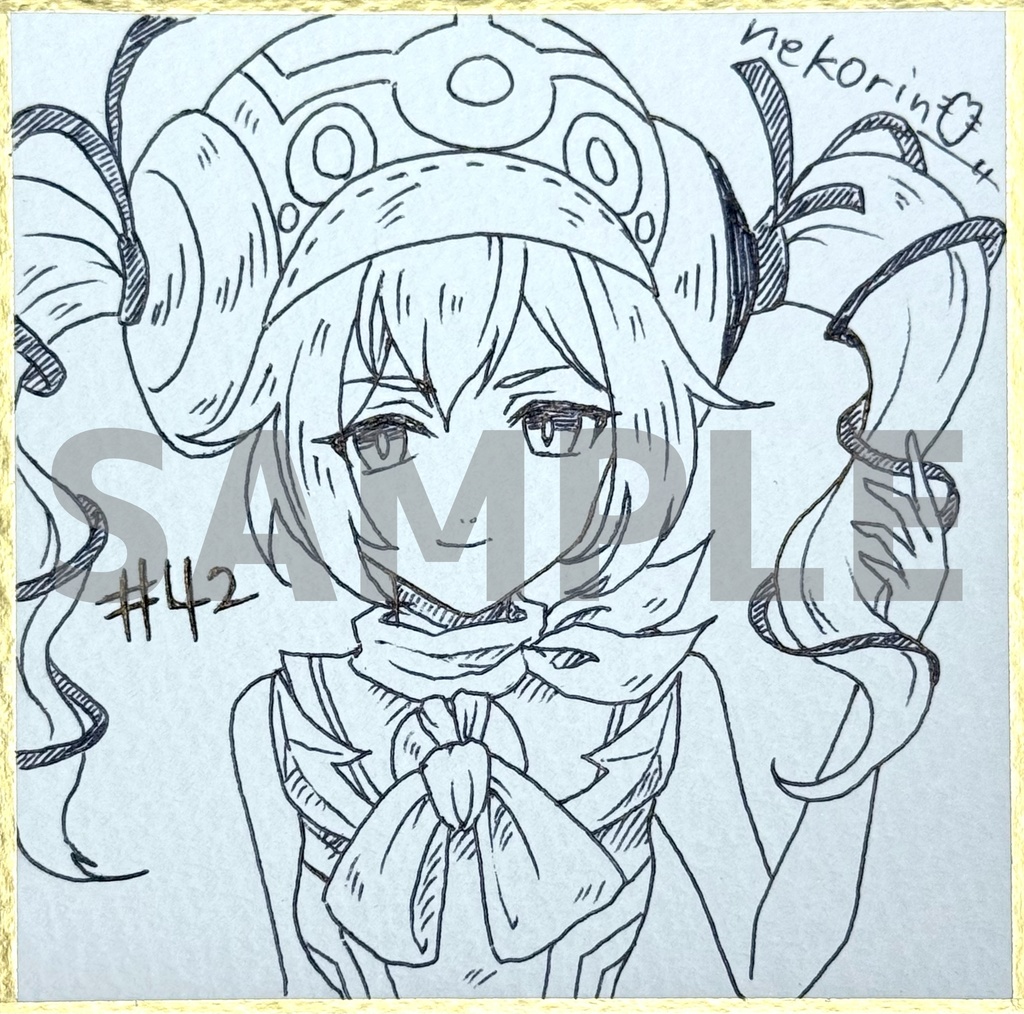 ミニ色紙 ウェパル