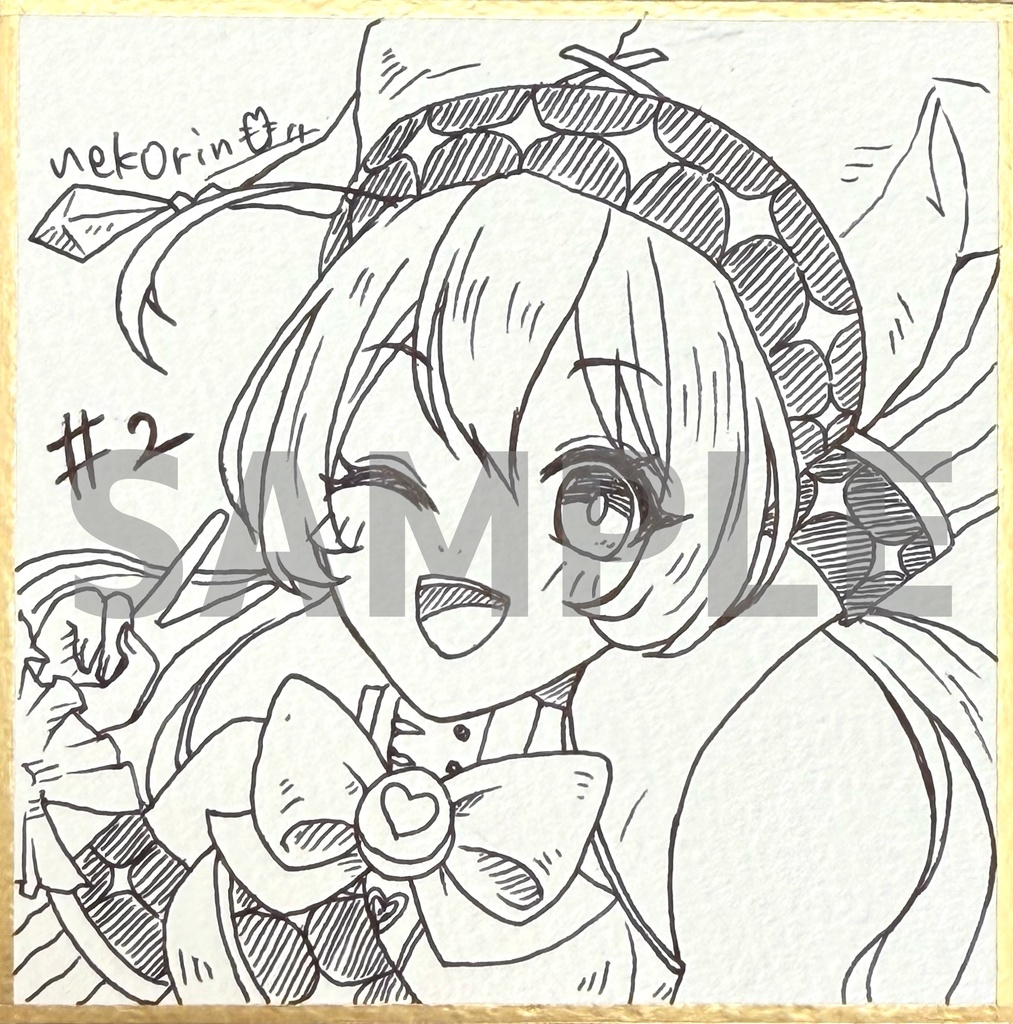 ミニ色紙 ニバス