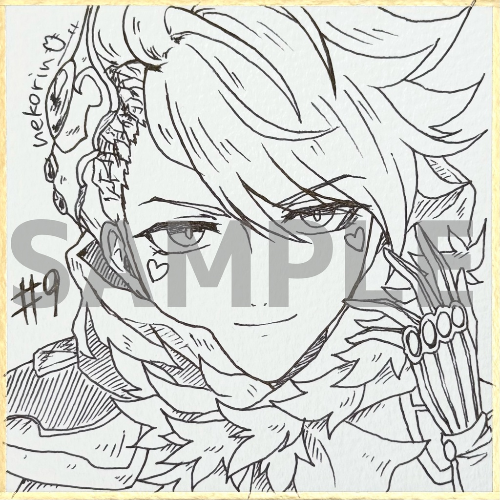 ミニ色紙 インキュバス