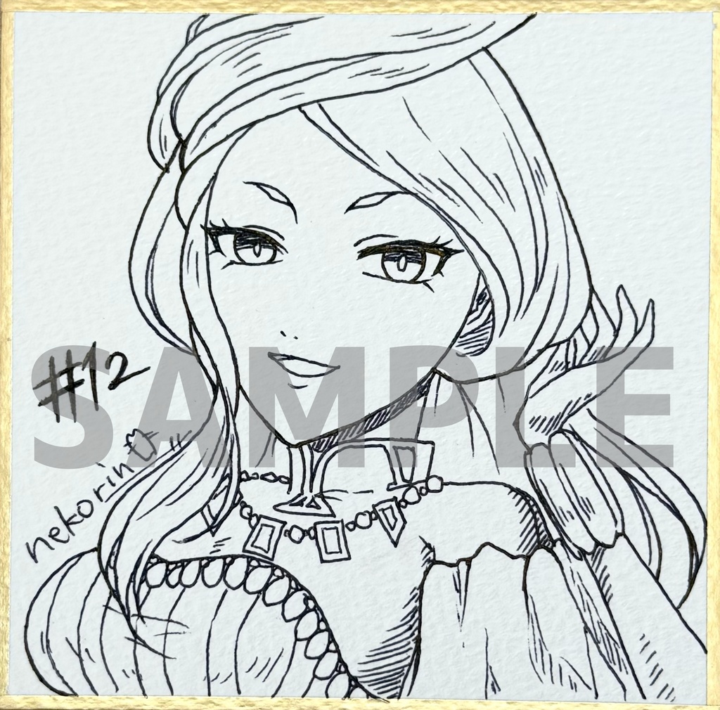 ミニ色紙 ジニマル