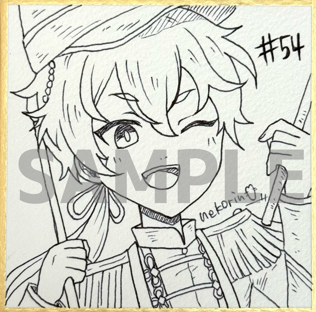 ミニ色紙 アバラム