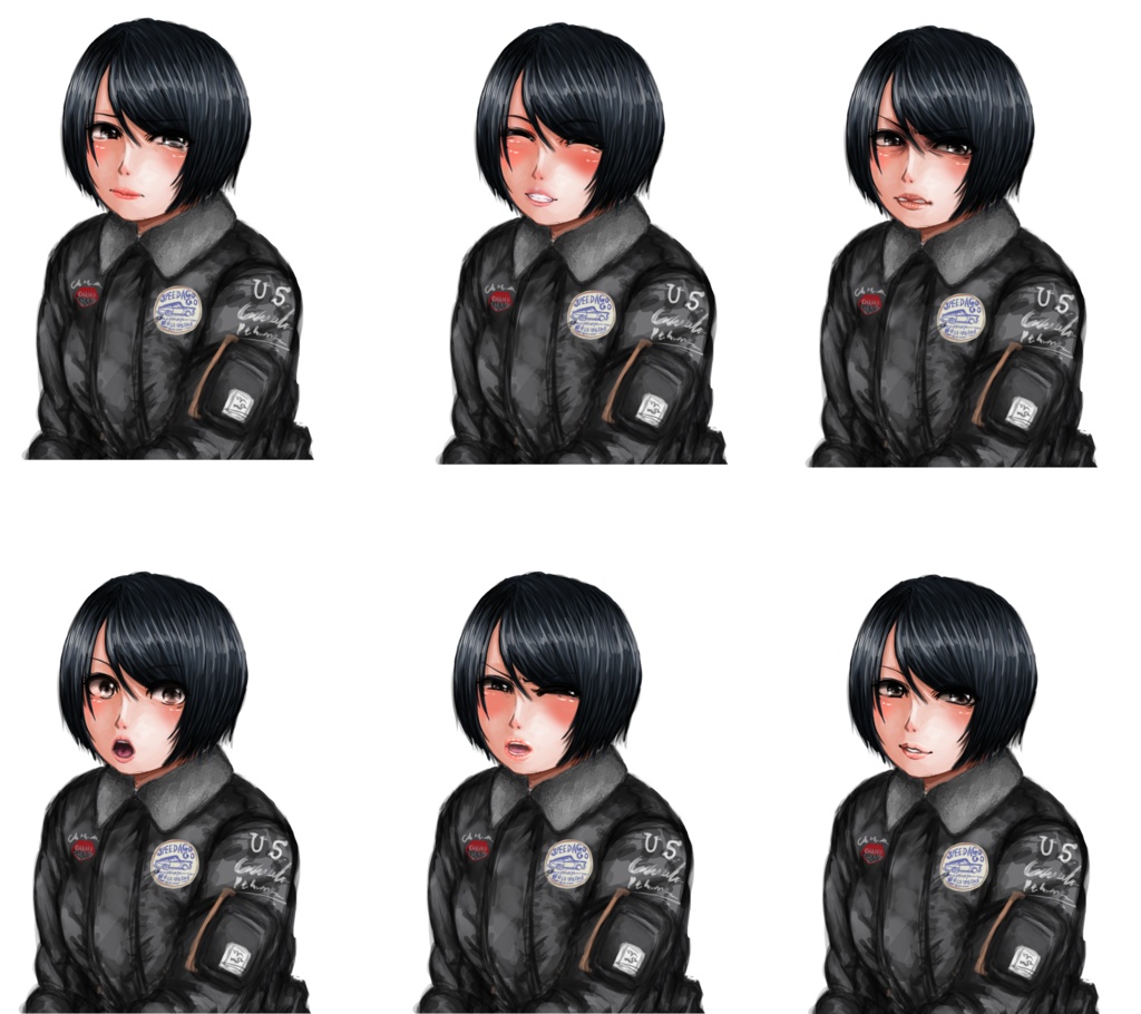 TRPG立ち絵「婉麗たる街の守護者」