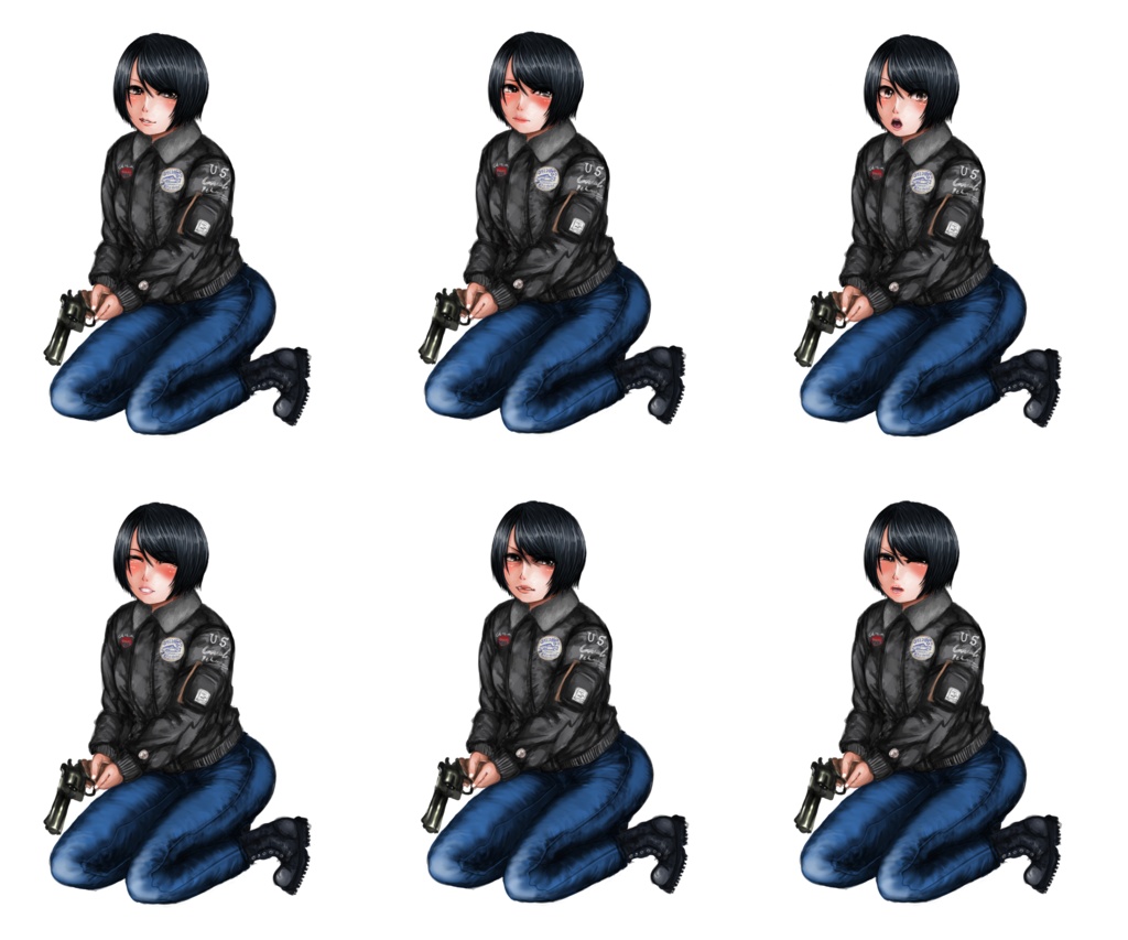 TRPG立ち絵「婉麗たる街の守護者」