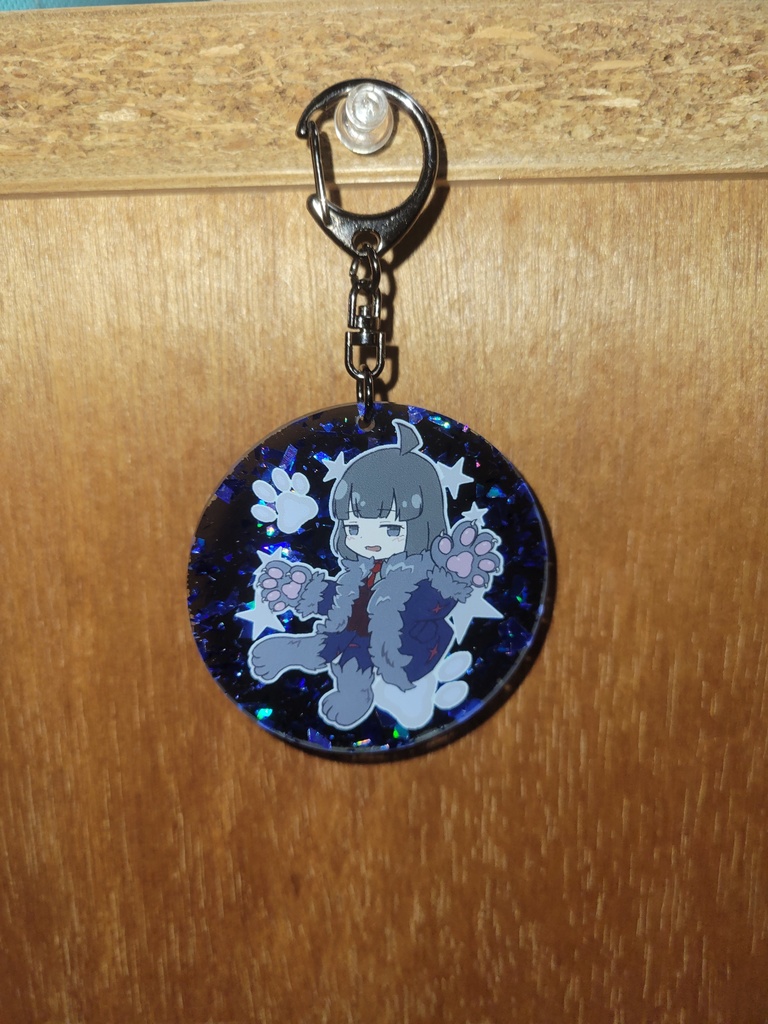 蒼の傷跡キラキラアクキー