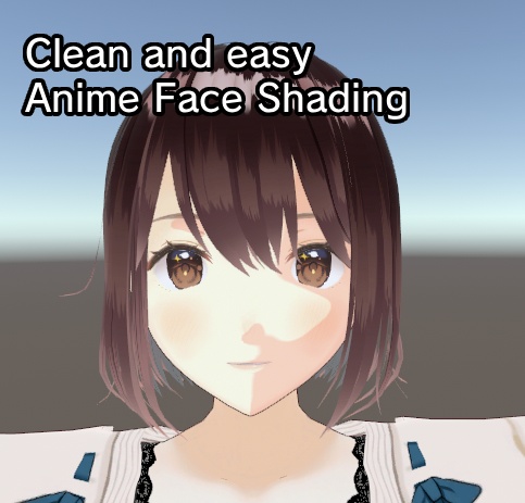 lilEasyFace【lilToon拡張】 liltoon Custom Anime Face Shader アニメ調顔シェーダー【Unity / Warudo向け】