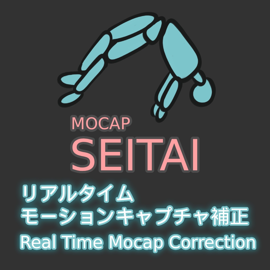 MocapSeitai -  リアルタイムモーションキャプチャー補正アプリ Real time mocap correction - supports VRM/Rokoko/Mocopi/VMC 対応