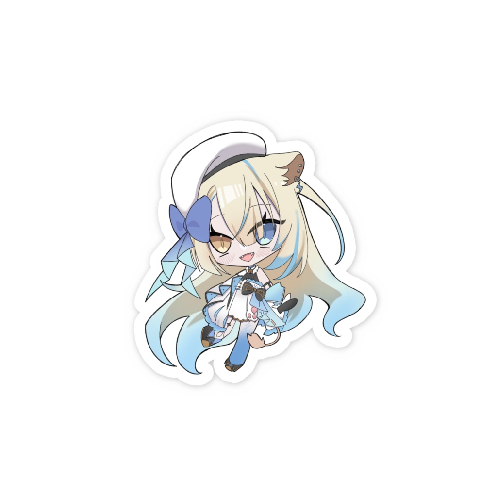 雷獅子グッズ　スマホステッカー01
