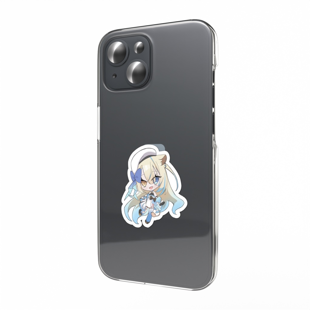 雷獅子グッズ スマホステッカー01