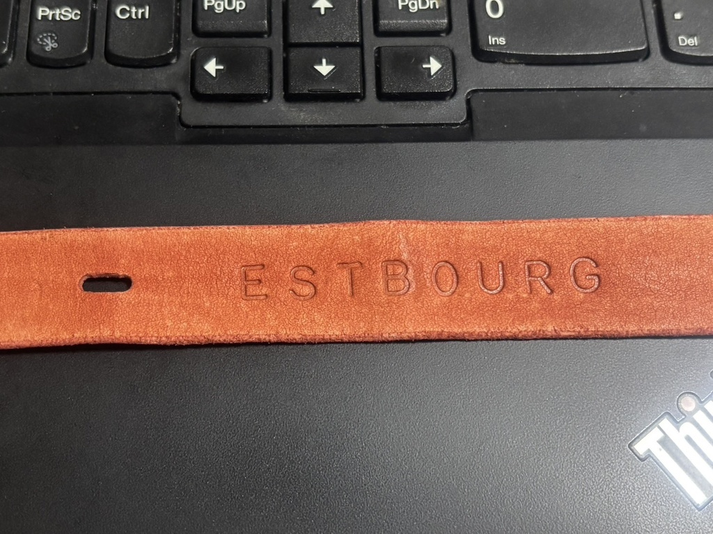 人民時計用引き通しベルト