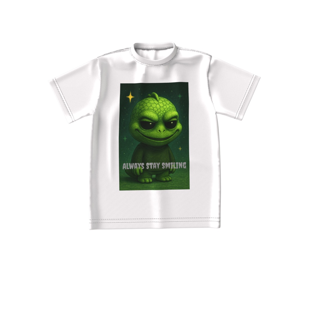 Always Stay Smiling - Tシャツ