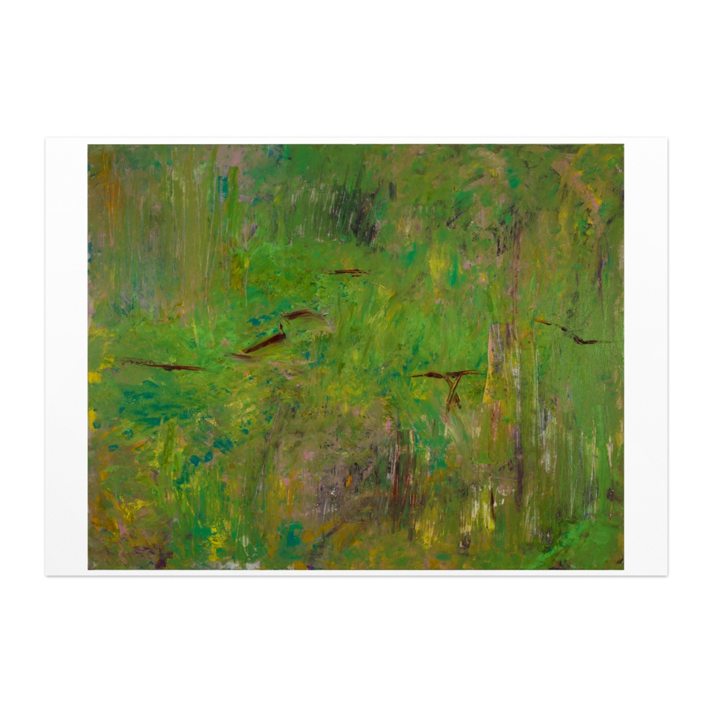 アートポスター【 dynamic green 】