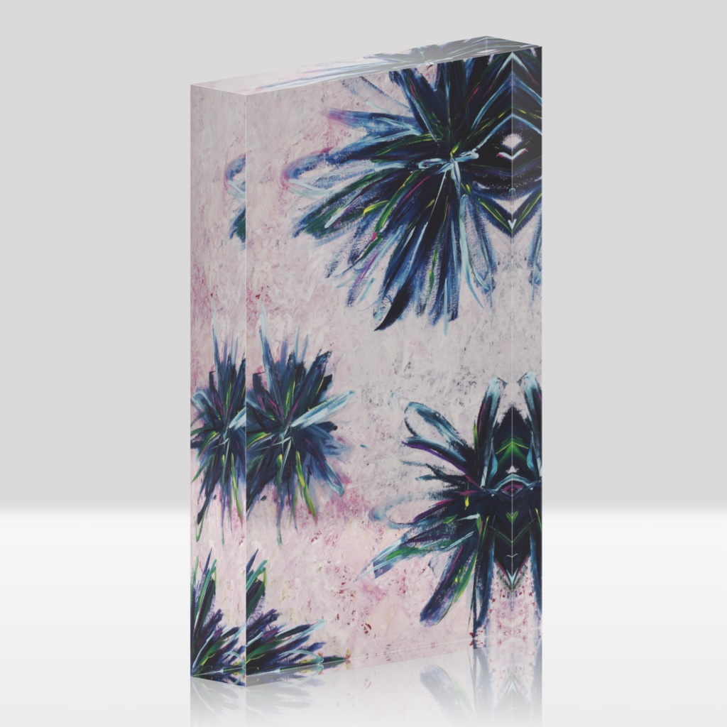 アクリルブロック【 色の海 】