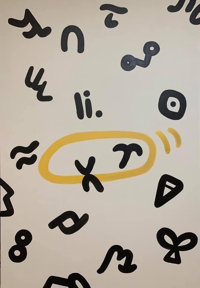 原画【 解放浮遊感 】