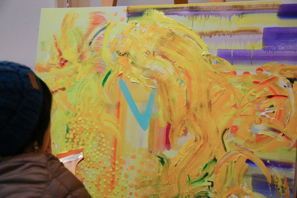 《SOLD OUT》原画【 始まりは暗くてもいい 】