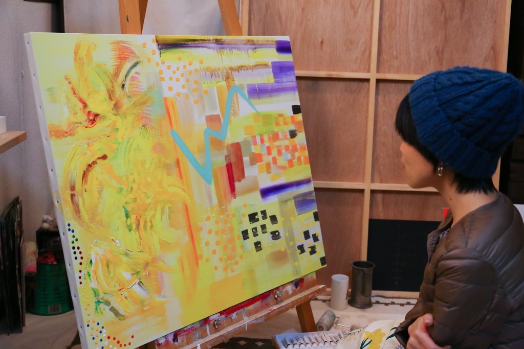 《SOLD OUT》原画【 始まりは暗くてもいい 】