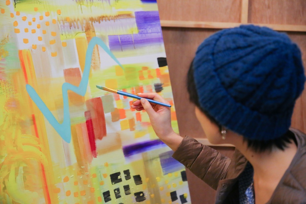 《SOLD OUT》原画【 始まりは暗くてもいい 】