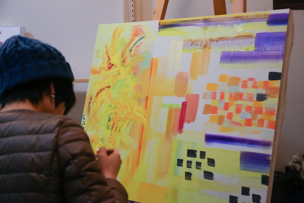 《SOLD OUT》原画【 始まりは暗くてもいい 】