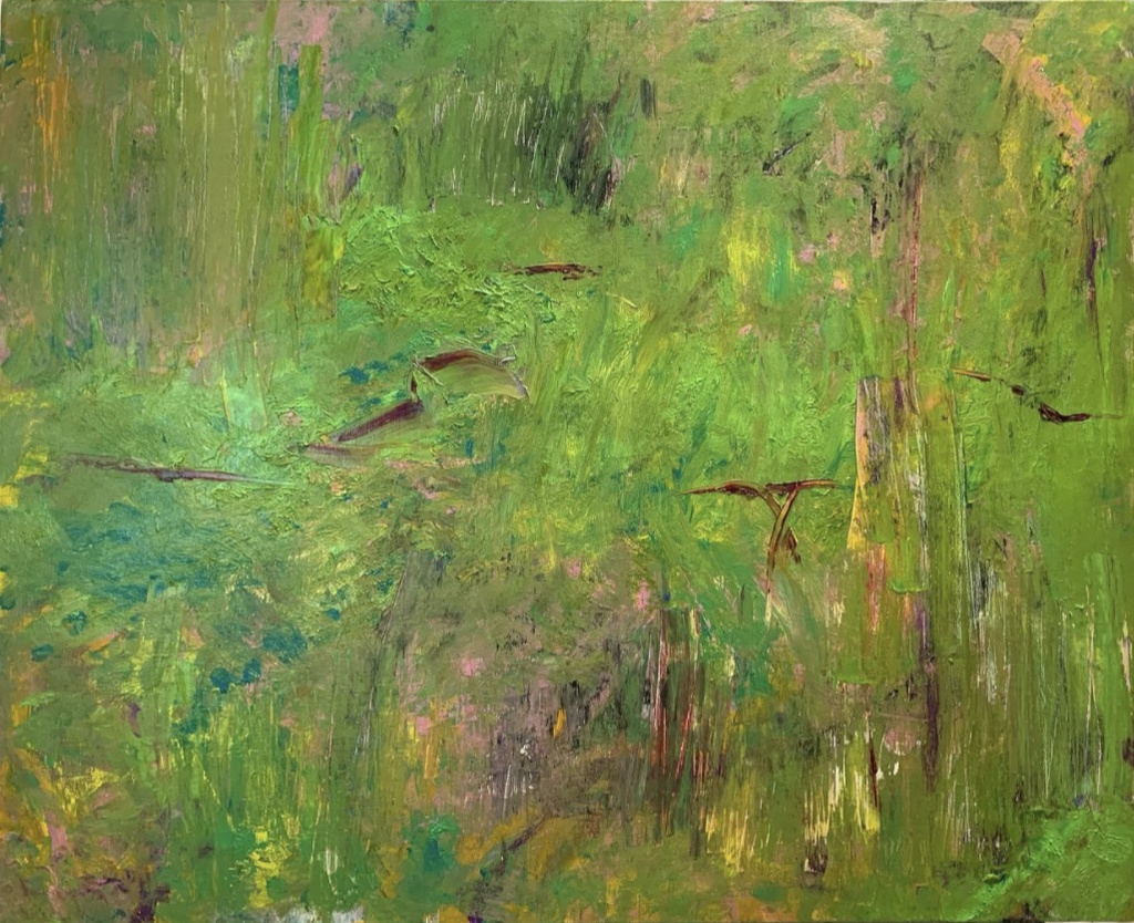 < sold out >原画【 Dynamic green 】