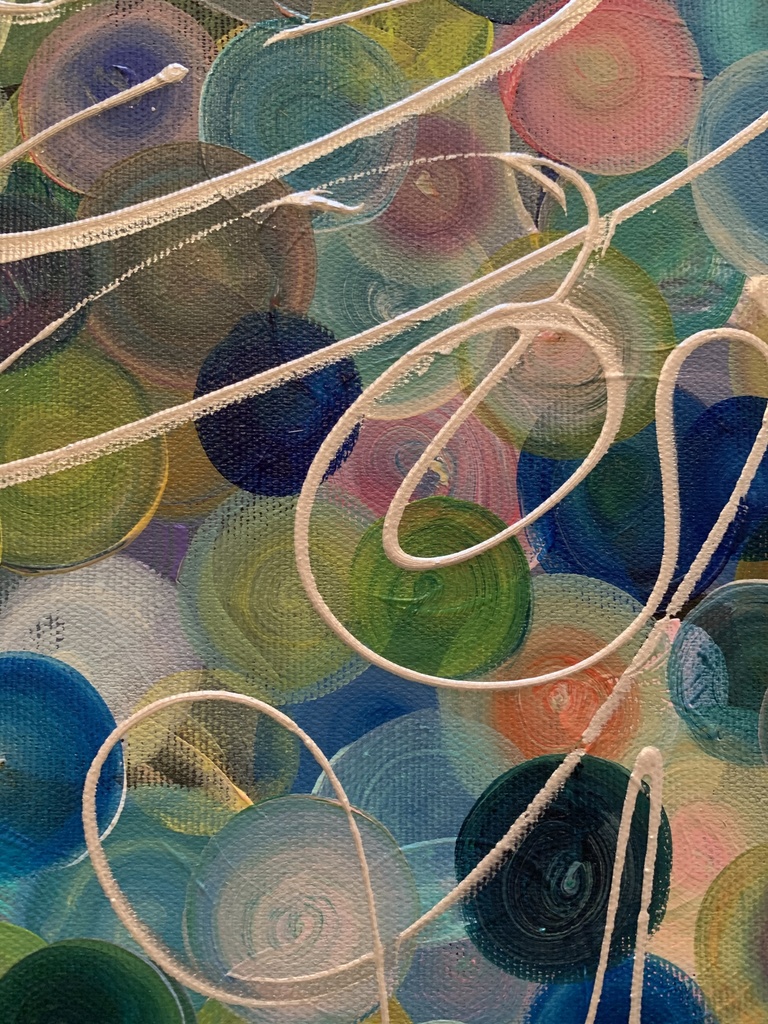 《 SOLD OUT 》原画【 可能性の種とグルグル 】