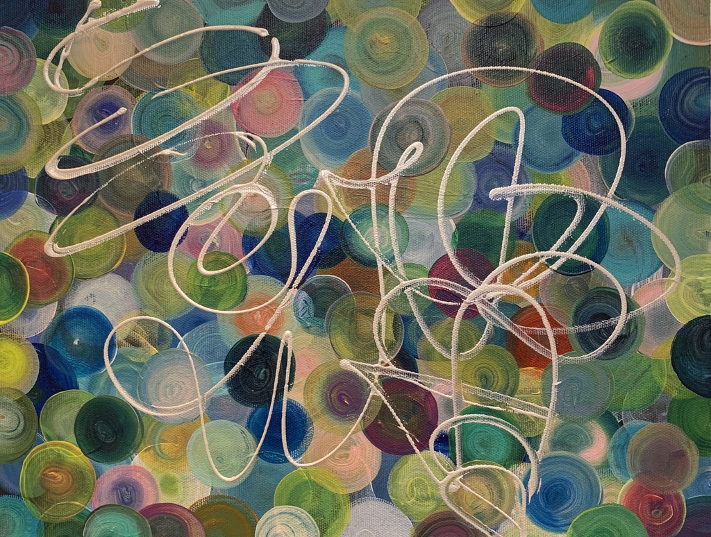 《 SOLD OUT 》原画【 可能性の種とグルグル 】