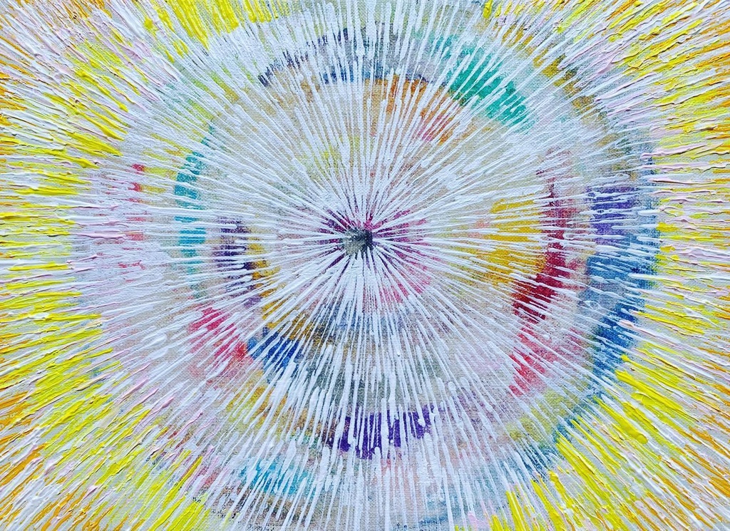 《 SOLD OUT 》原画【 光を渡す覚悟 】