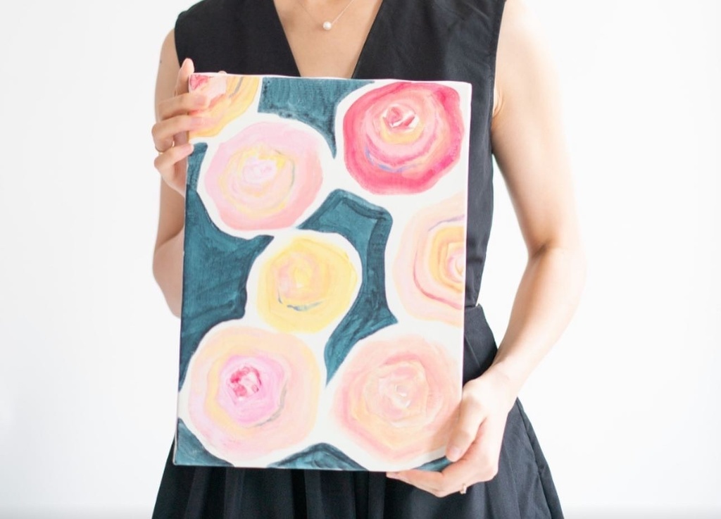 《 SOLD OUT 》原画【 幸せの宝石箱 】