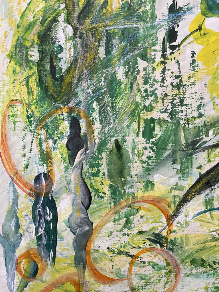 原画【 森の唄 】