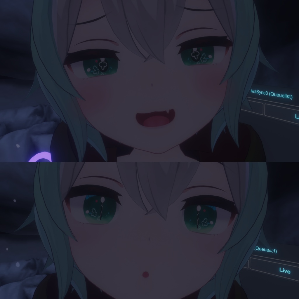 ふわふわ花アイ/Eye texture