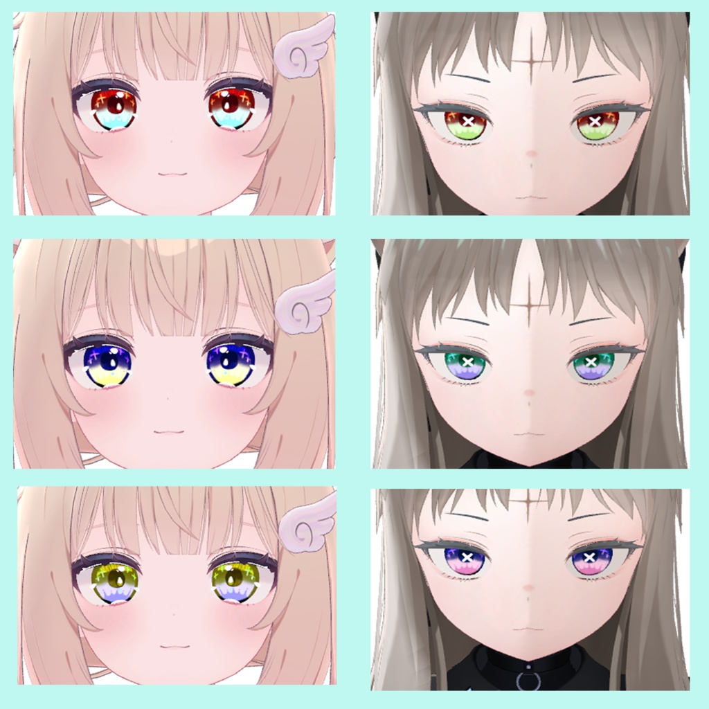 ミルククラウンアイ/Eye texture