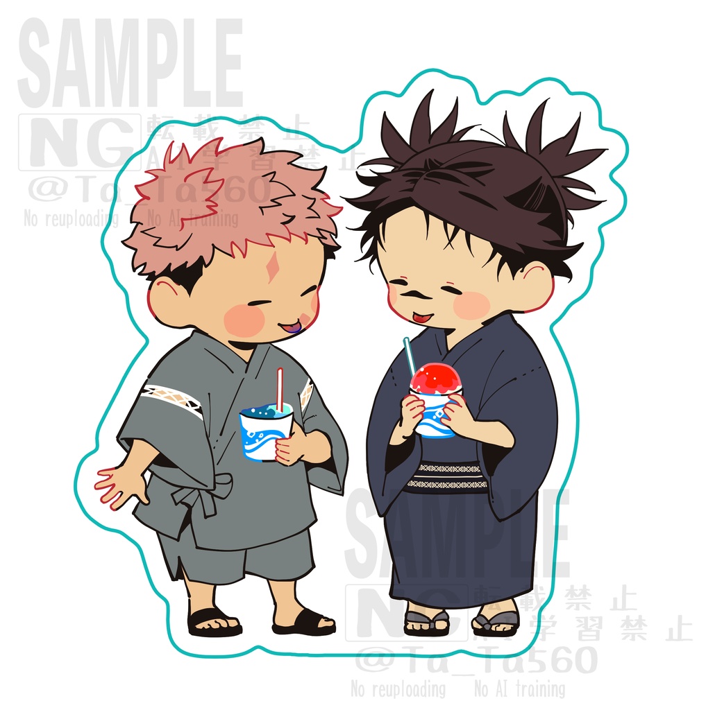 どこでもお祭りデートゆちょアクスタ