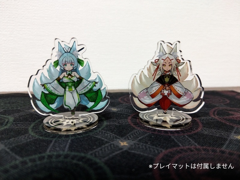 忍尾将棋 姫 アクリルフィギュアセット 遊陽ゲームズ Booth