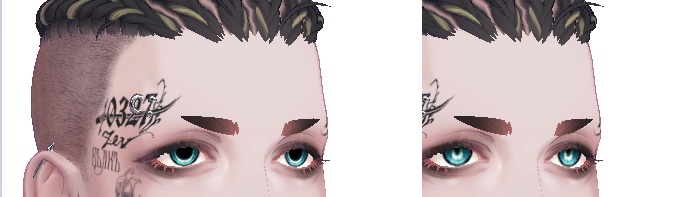 【珍飯亭アバター共通】 VividEyeTex.